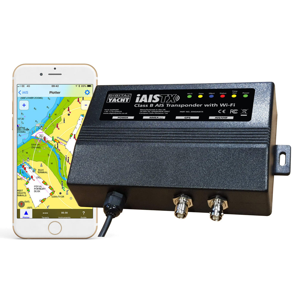 Digital Yacht iAISTX Plus Class B Wireless  NMEA 2000 Transponder - Deckhand Marine Supply