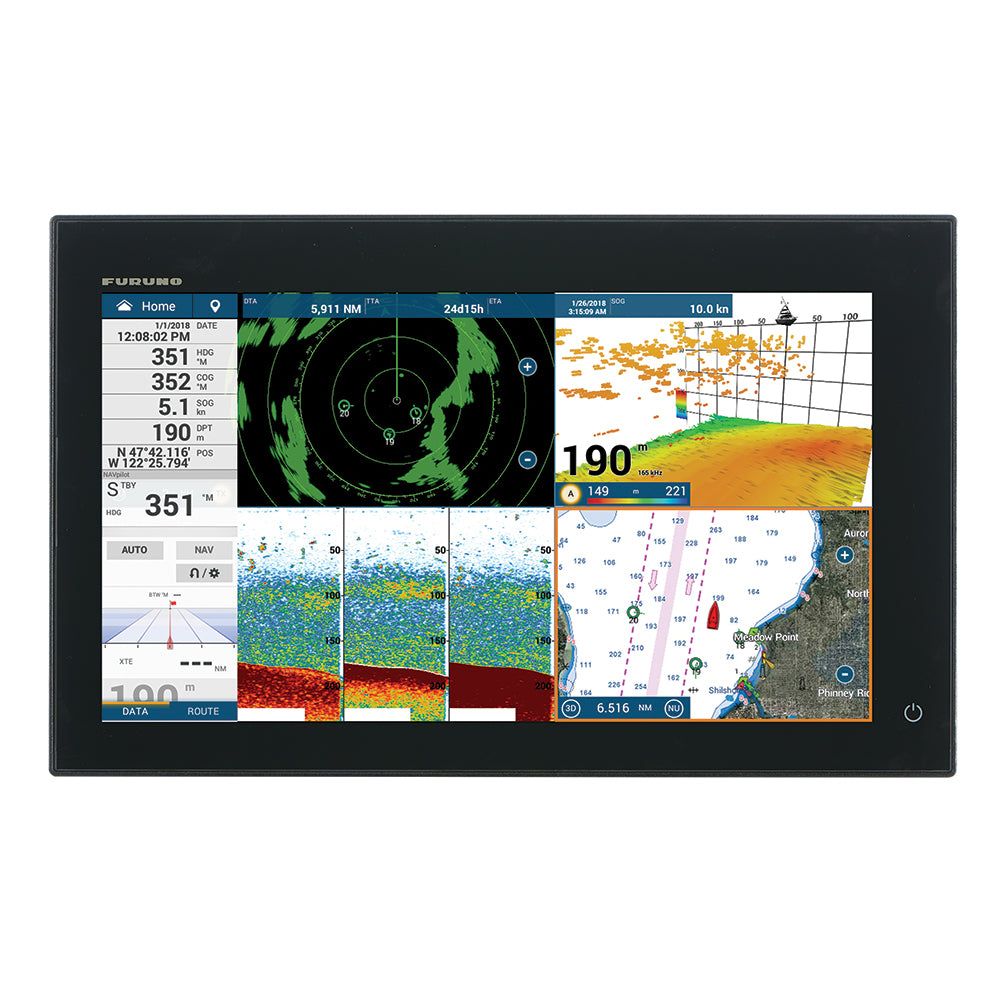 Furuno NavNet TZtouch3 16" MFD w/1kW Dual Channel CHIRP Sounder  Internal GPS - Deckhand Marine Supply