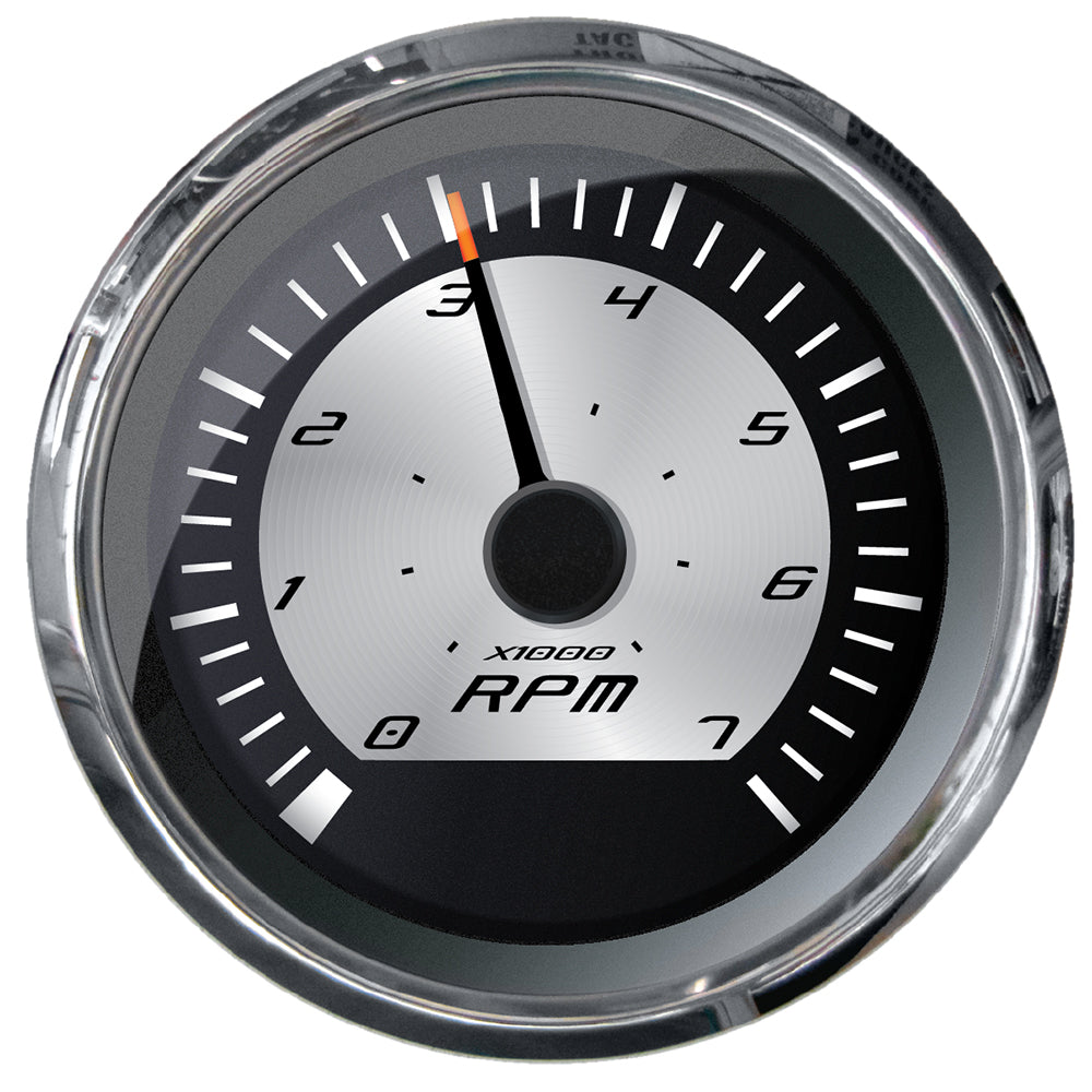 Faria Platinum 4" Tachometer - 7000 RPM (Gas - Inboard, Outboard  I/O) - Deckhand Marine Supply