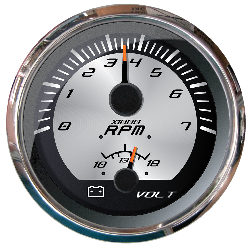 Faria Platinum 4" Multi-Function - Tachometer  Voltmeter - Deckhand Marine Supply