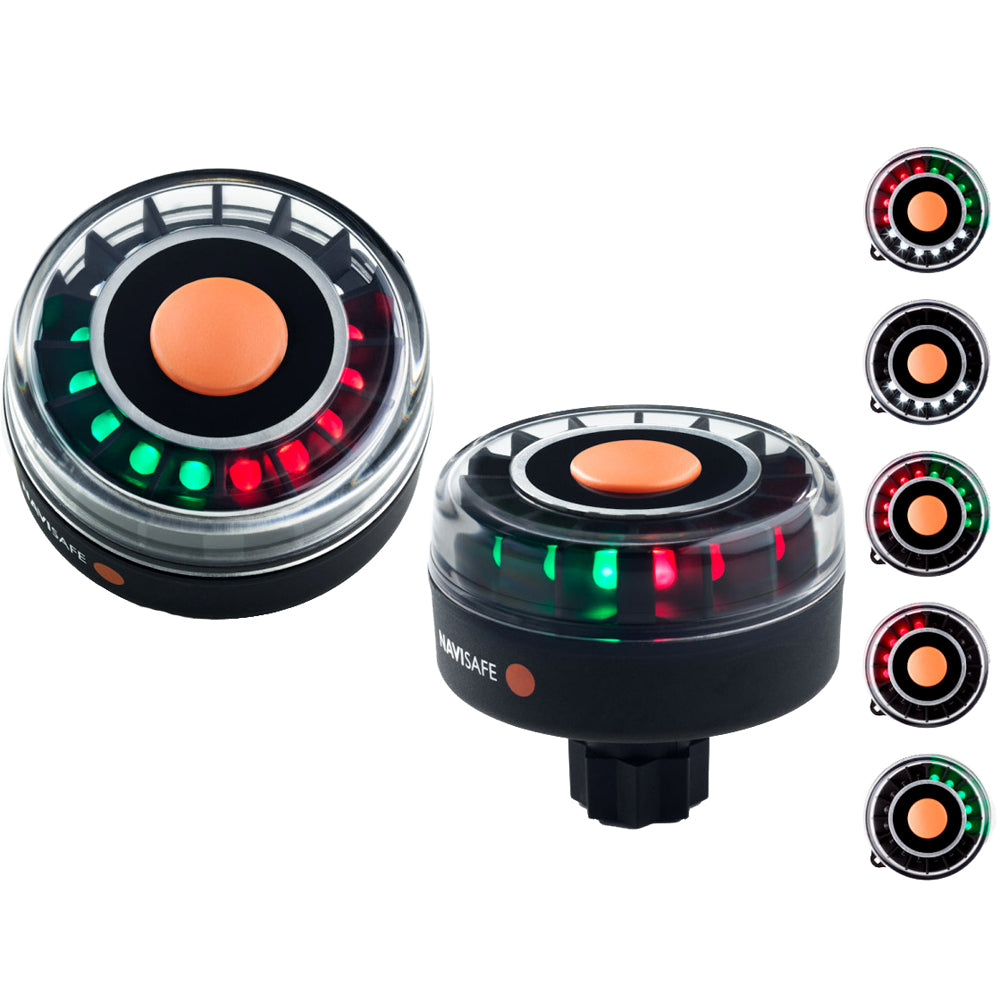 Navisafe Navilight Tricolor 2NM w/RAILBLAZA Base - Deckhand Marine Supply