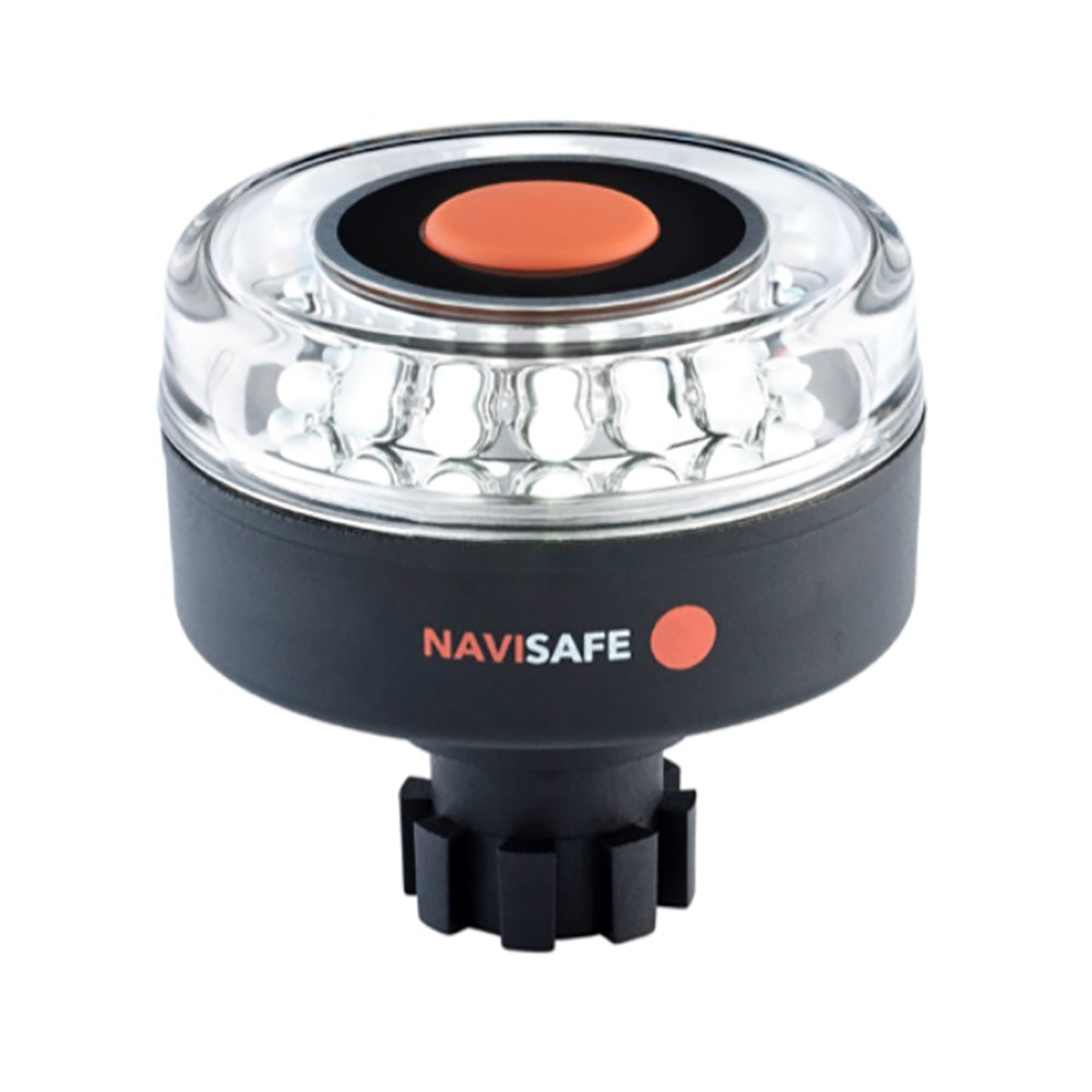 Navisafe Navilight All-White 5 Mode 360 2NM w/Navibolt Base - Deckhand Marine Supply