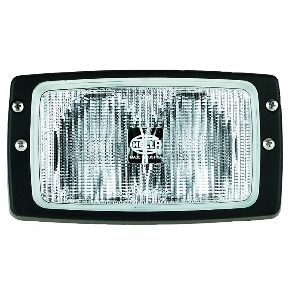 Hella Marine Flush Mount Double Beam Halogen Spreader Light - Deckhand Marine Supply