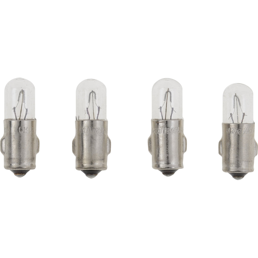 VDO Type A - White Metal Base Bulb - 24V - 4-Pack - Deckhand Marine Supply