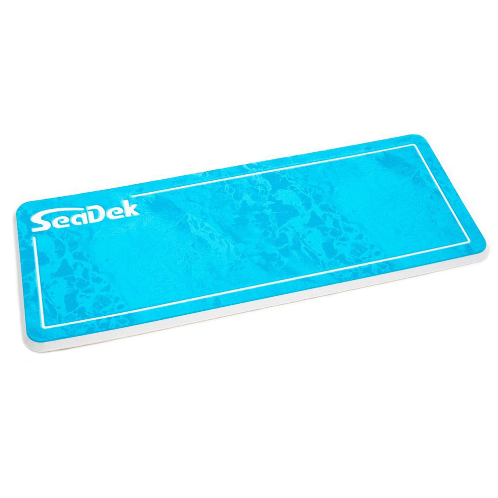 SeaDek Small Realtree Helm Pad - Bahama Blue/White WAV3 Pattern - Deckhand Marine Supply