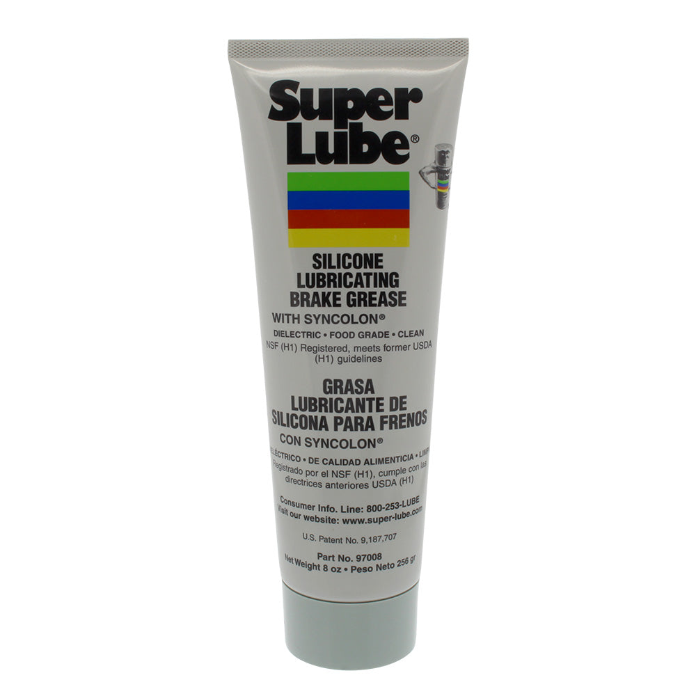 Super Lube Silicone Lubricating Brake Grease w/Syncolon - 8oz Tube - Deckhand Marine Supply