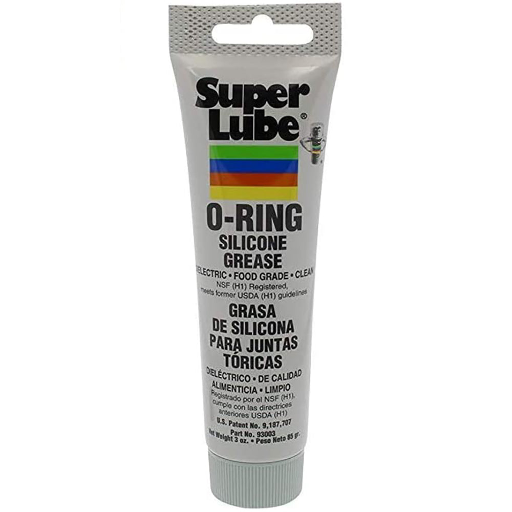 Super Lube O-Ring Silicone Grease - 3oz Tube - Deckhand Marine Supply