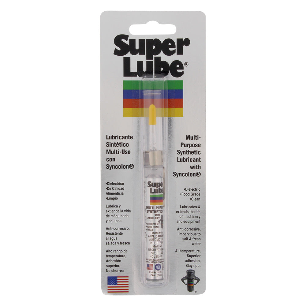 Super Lube Precision Oiler Multi-Purpose Synthetic Oil - 7ml - Deckhand Marine Supply