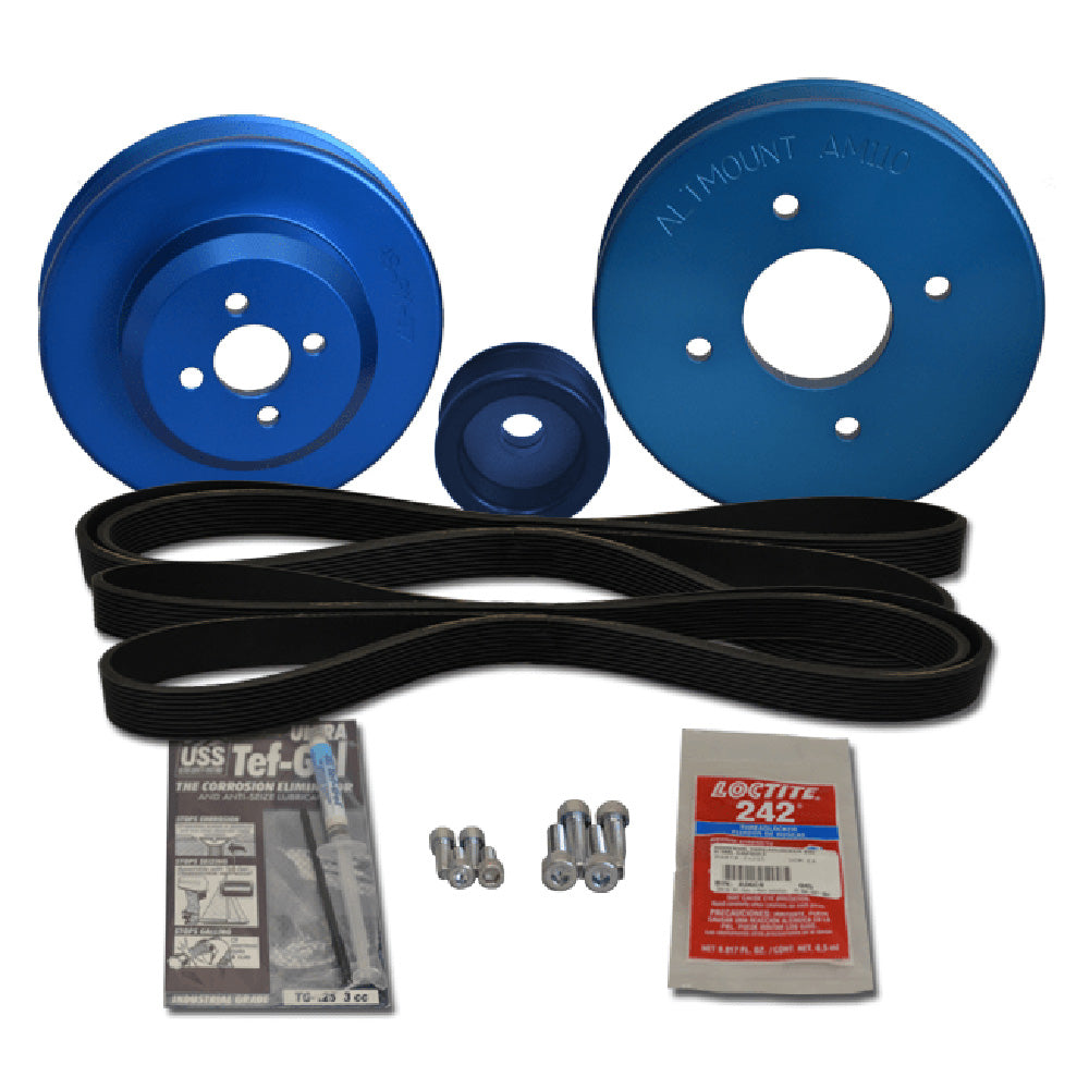 Balmar Pulley Kit f/Yanmar 3JH2-TE, 3JH2-E - Deckhand Marine Supply