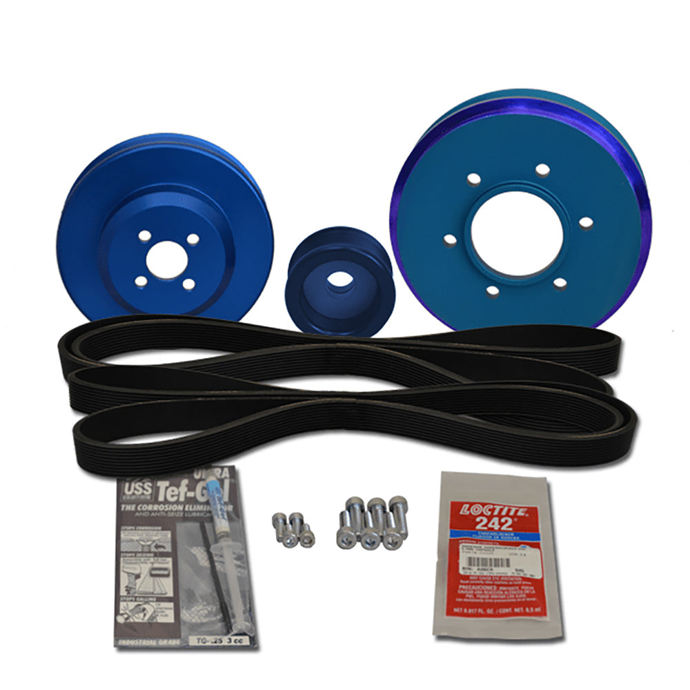 Balmar Pulley Kit, Yanmar 4JH4-HTE-TE-DTE - Deckhand Marine Supply