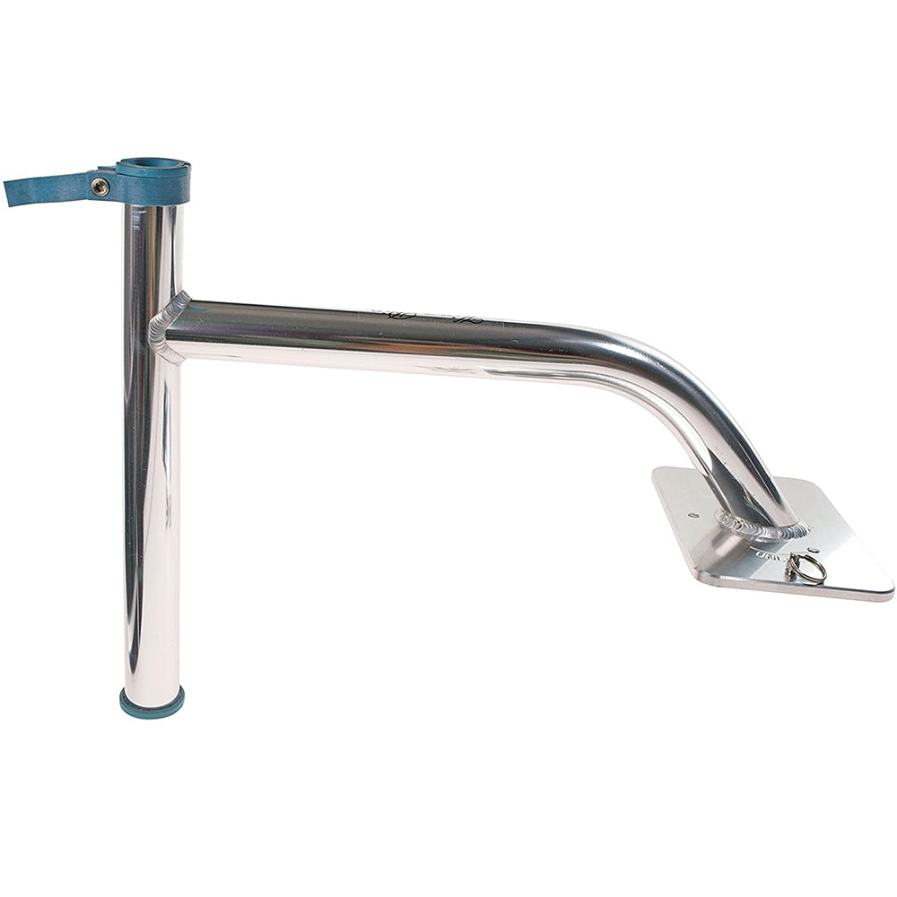 Panther 3" Quick Release King Pin Bow Mount Bracket - Clear - Anodized - Deckhand Marine Supply