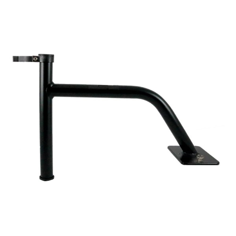 Panther 6" Quick Release King Pin Bow Mount Bracket - Black - Powder Coat - Deckhand Marine Supply