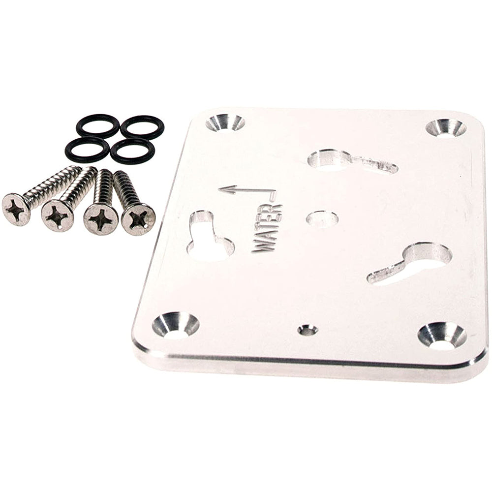Panther Spare Bow Mount Base Kit f/ King Pin - Clear - Anodized - Deckhand Marine Supply
