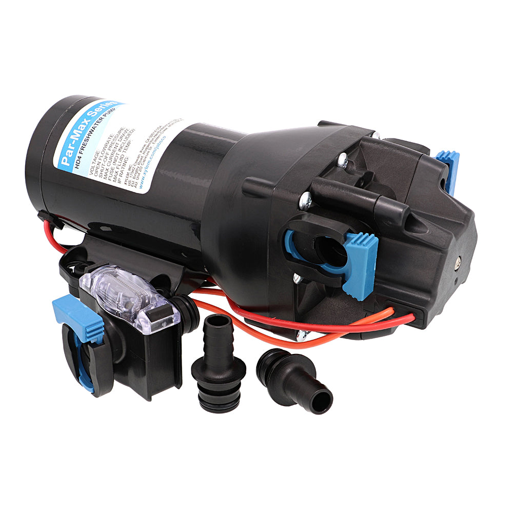 Jabsco Par-Max HD4 Heavy Duty Water Pressure Pump - 24V - 4 GPM - 60 PSI - Deckhand Marine Supply