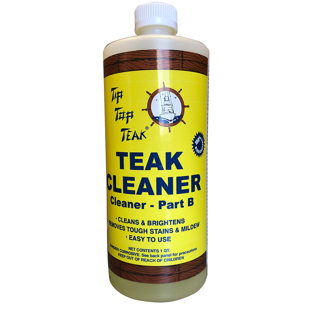 Tip Top Teak Cleaner Part B - Quart - Deckhand Marine Supply
