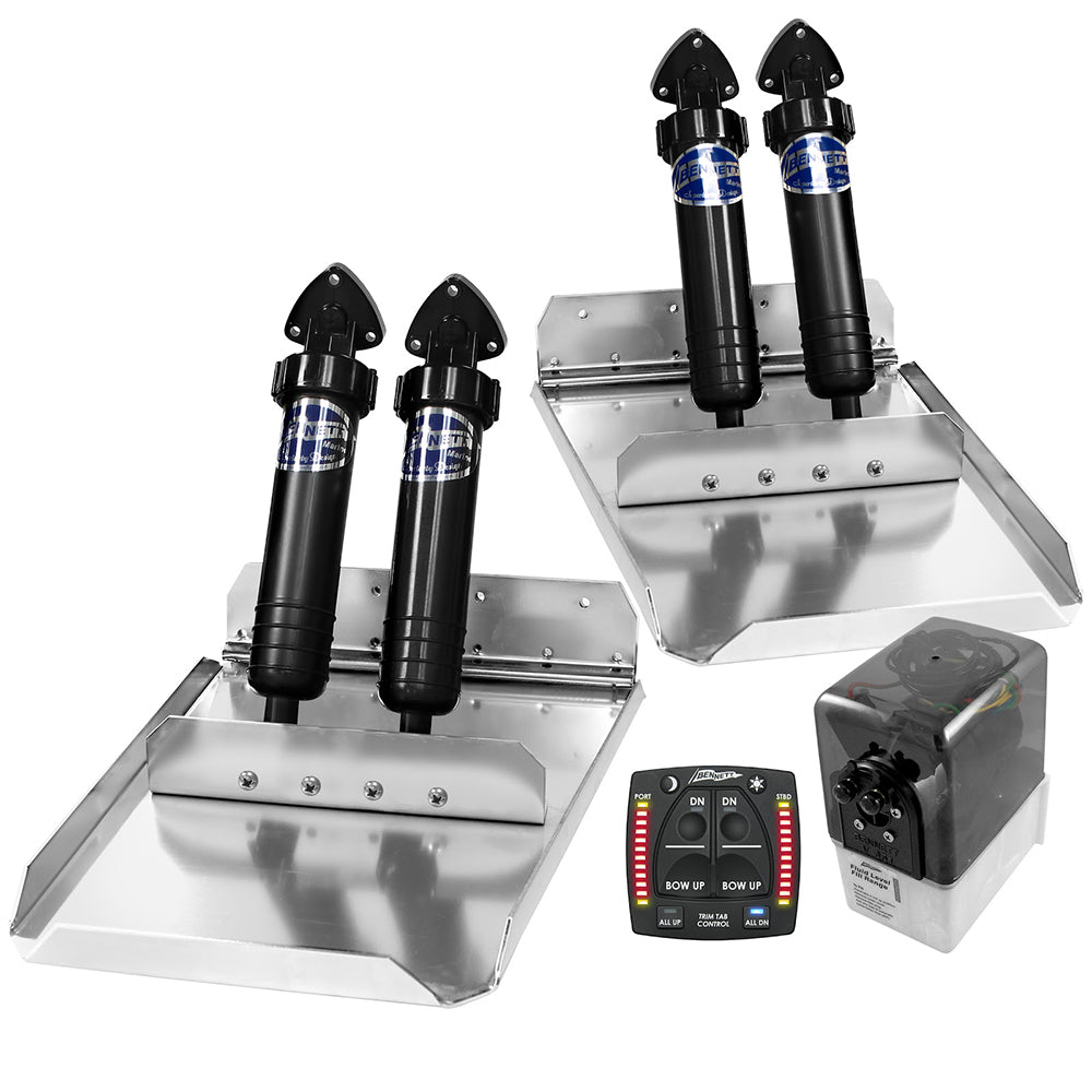 Bennett Marine 12x16 Sport Tab System w/One Box Indication - Deckhand Marine Supply