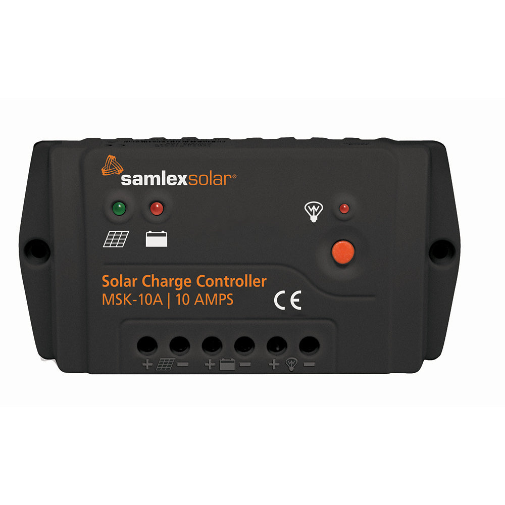 Samlex 10A Solar Charge Contoller - 12/24V - Deckhand Marine Supply