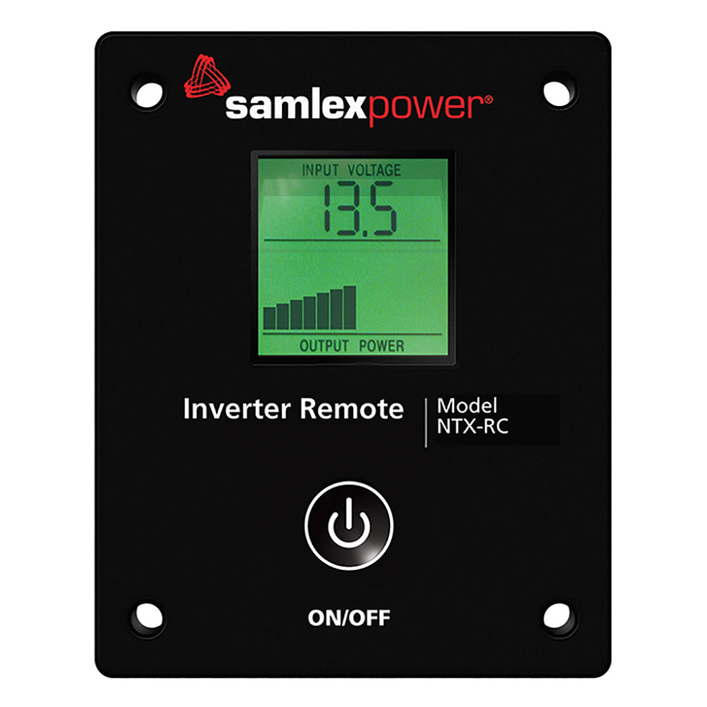 Samlex NTX-RC Remote Control w/LCD Screen f/NTX Inverters - Deckhand Marine Supply