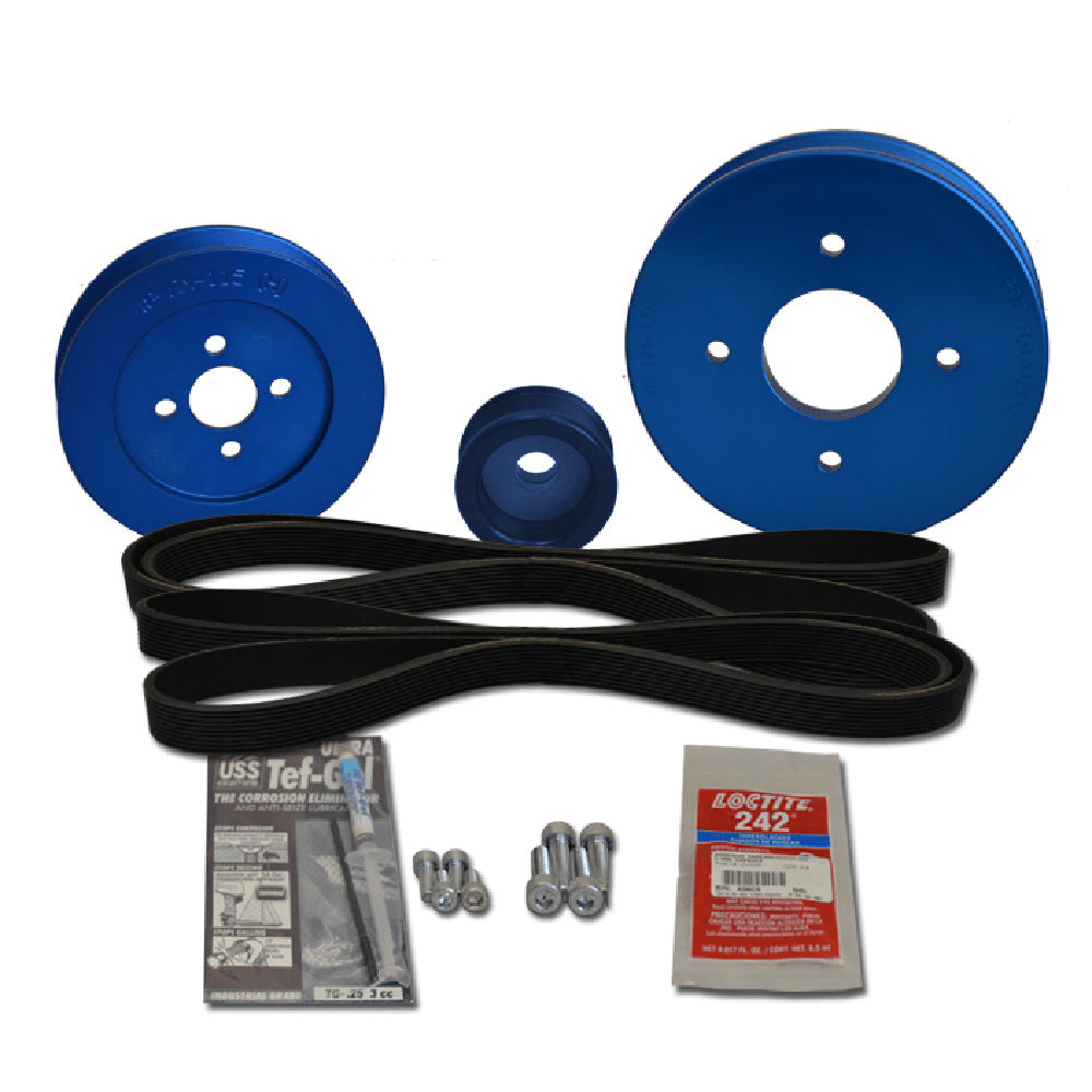 Balmar Pulley Kit f/Yanmar 2GM20-F, 3GM30-F, 3GM-F - Deckhand Marine Supply