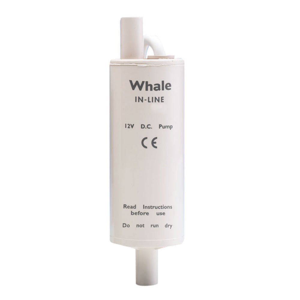 Whale Inline Electric Galley Pump - 13LPM - 12V - Deckhand Marine Supply