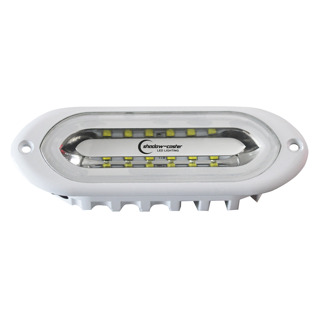 Shadow-Caster SCM-SL Series Flush Mount Spreader Light - White Housing - White - Deckhand Marine Supply