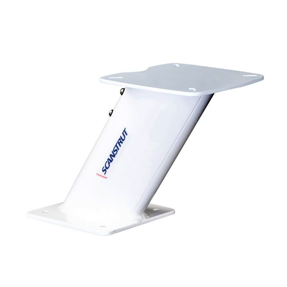 Scanstrut APT-F-250-02 Aluminum PowerTower Radar Mount - 10" Forward Leaning - Deckhand Marine Supply