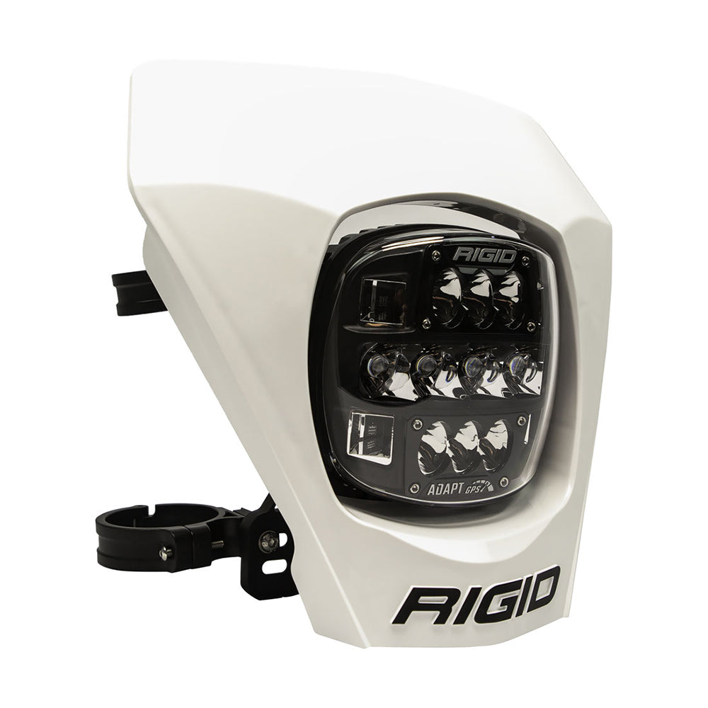 RIGID Industries Adapt XE Number Plate - White - Deckhand Marine Supply