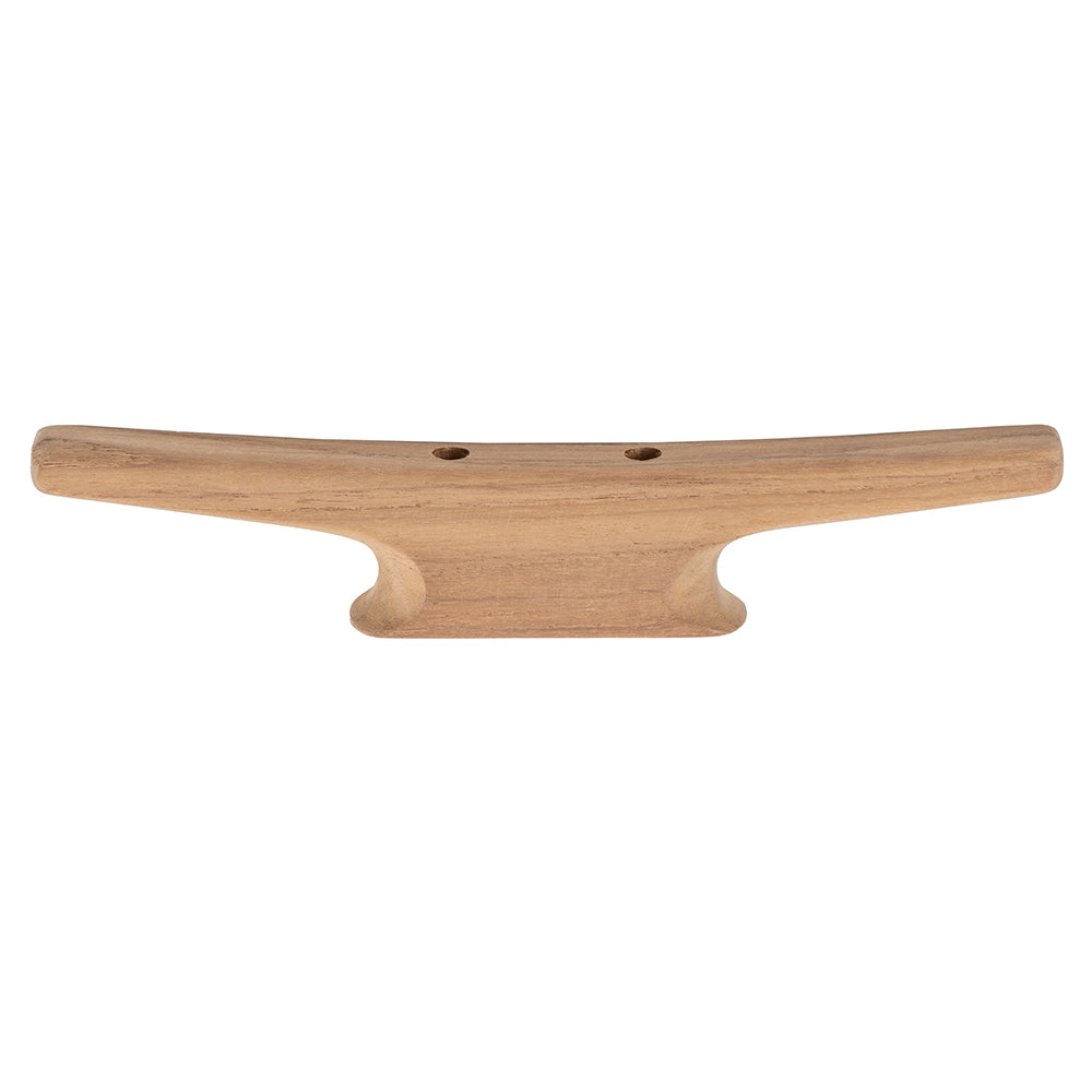 Whitecap 10" Cleat - Teak - Deckhand Marine Supply