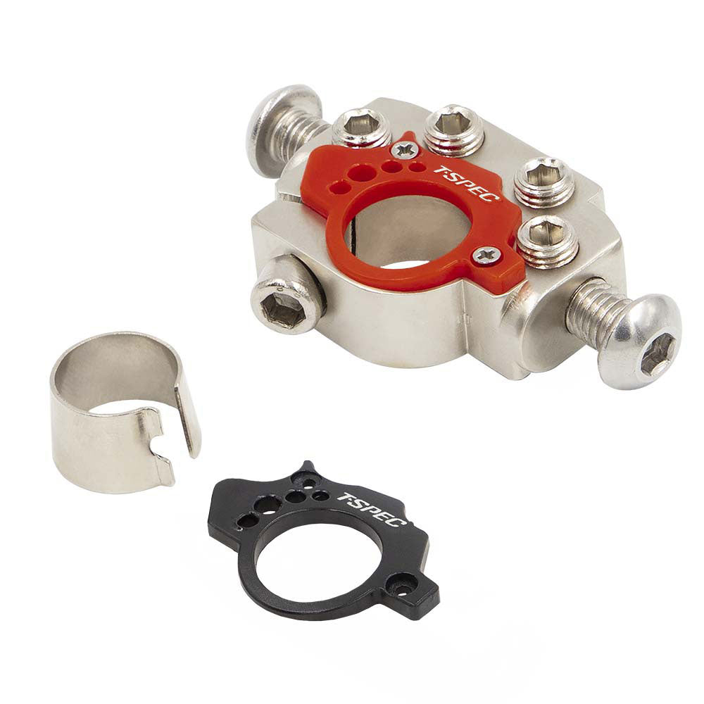 T-Spec 4 Position Battery Terminal - POS/NEG - Deckhand Marine Supply