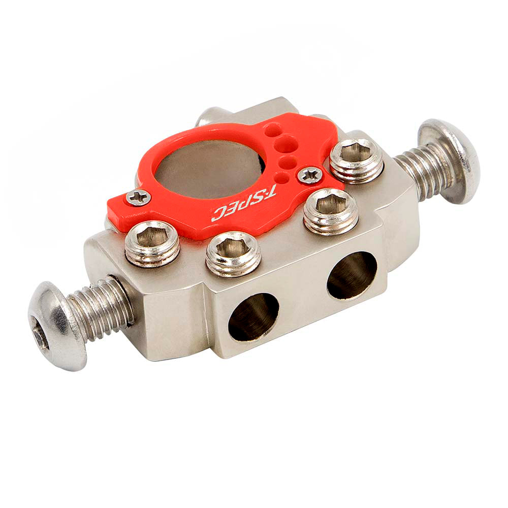 T-Spec 4 Position Battery Terminal - POS/NEG - Deckhand Marine Supply