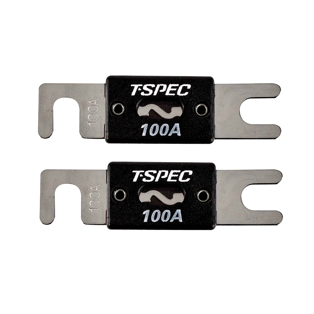 T-Spec V8 Series 100 AMP ANL Fuse - 2 Pack - Deckhand Marine Supply