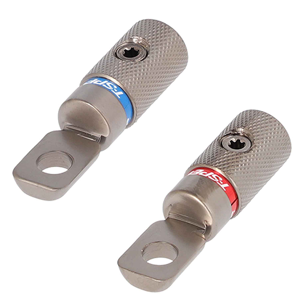 T-Spec VR48 V10 Heavy Duty Set Screw Terminals - 4 AWG - 2 Pack - Deckhand Marine Supply