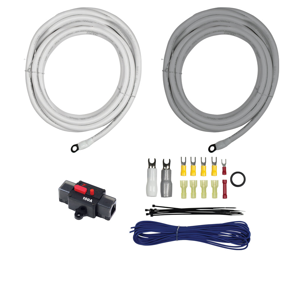 T-Spec V10-2041 4 Gauge Amp Wiring Kit - 20 (6.1 M) - Deckhand Marine Supply