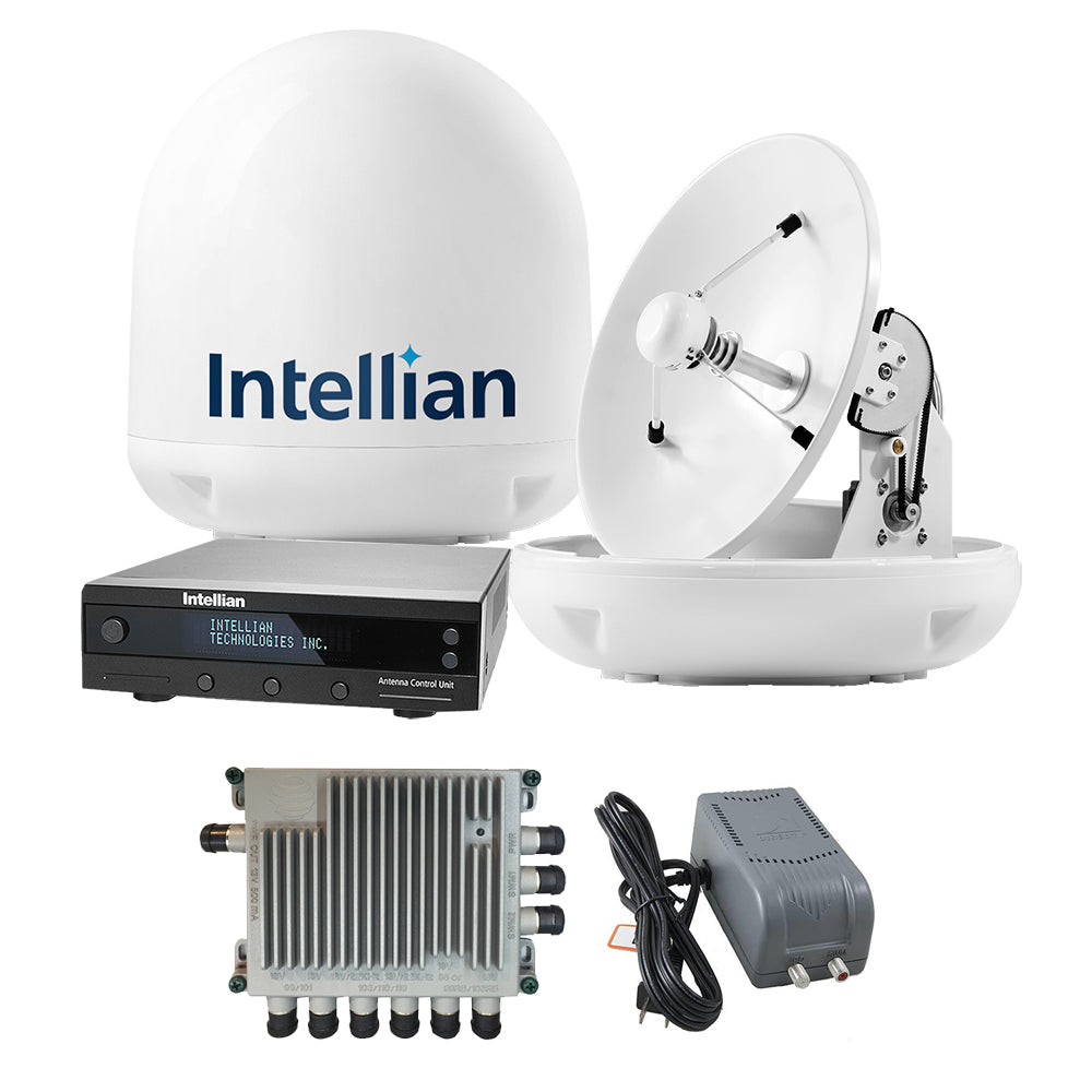 Intellian i4 All-Americas TV Antenna System  SWM-30 Kit - Deckhand Marine Supply