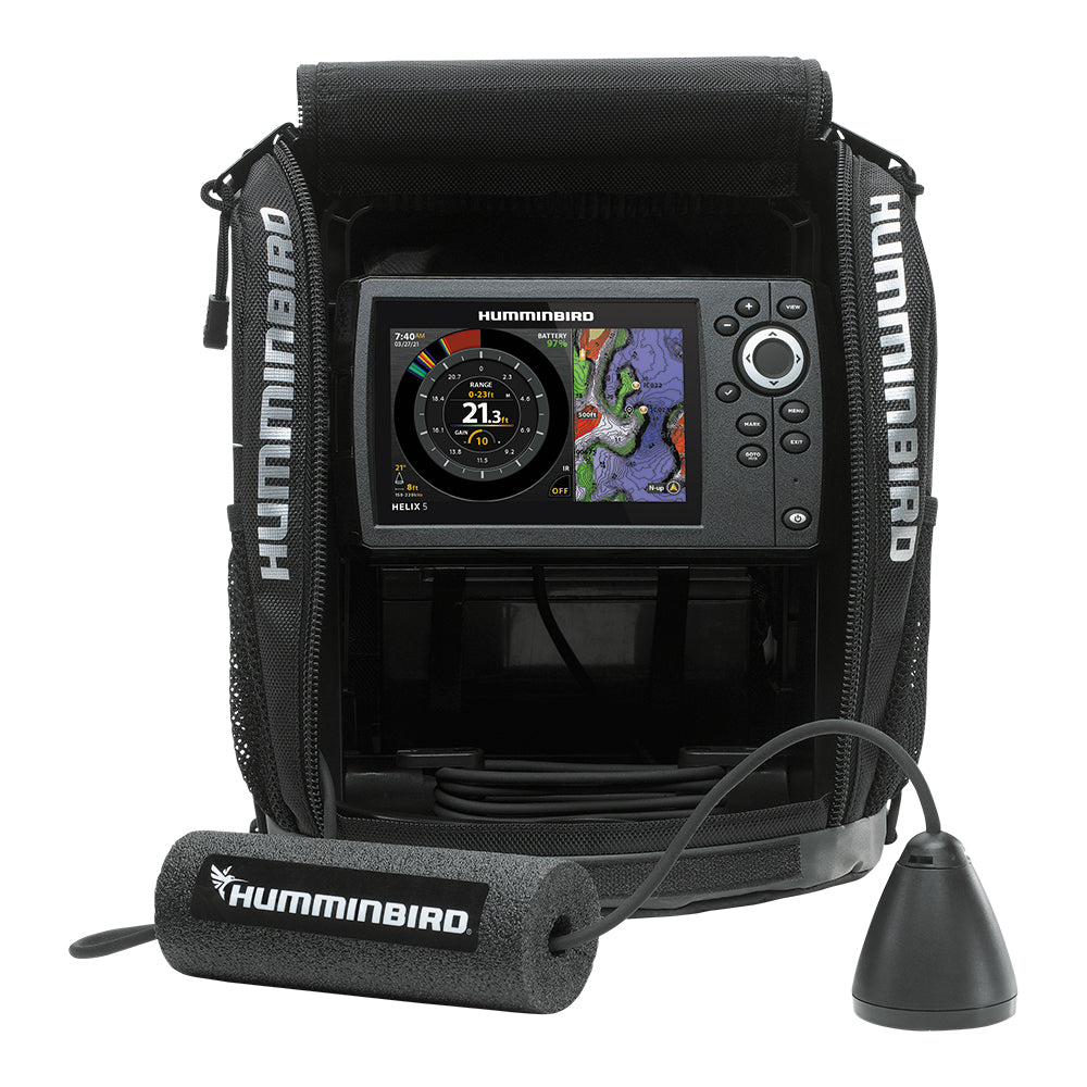 Humminbird ICE HELIX 5 CHIRP GPS G3 - Sonar/GPS Combo - Deckhand Marine Supply