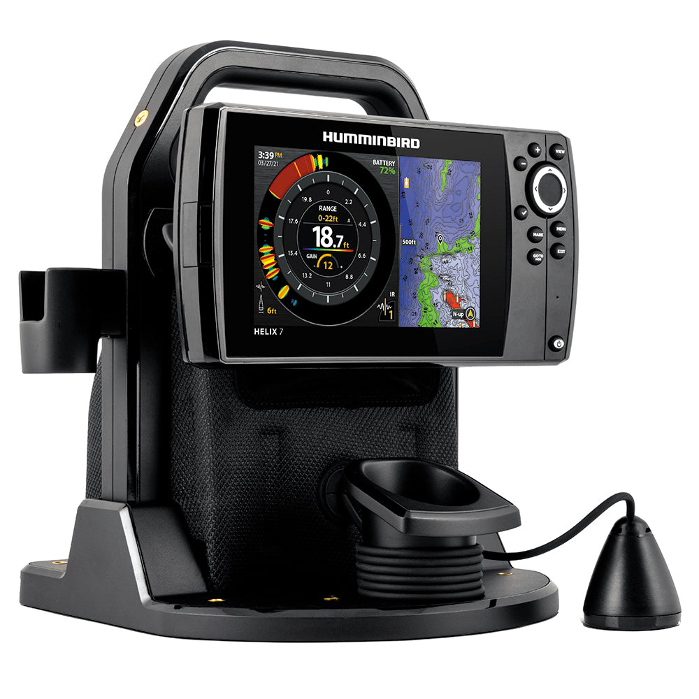 Humminbird ICE HELIX 7 CHIRP GPS G4 - Combo All-Season - Deckhand Marine Supply