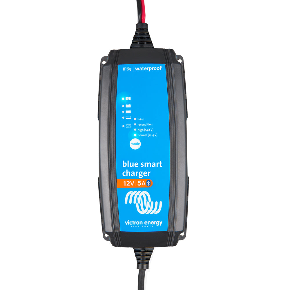 Victron Blue Smart IP65 Charger 12/5(1) 120V - UL Approved - Deckhand Marine Supply