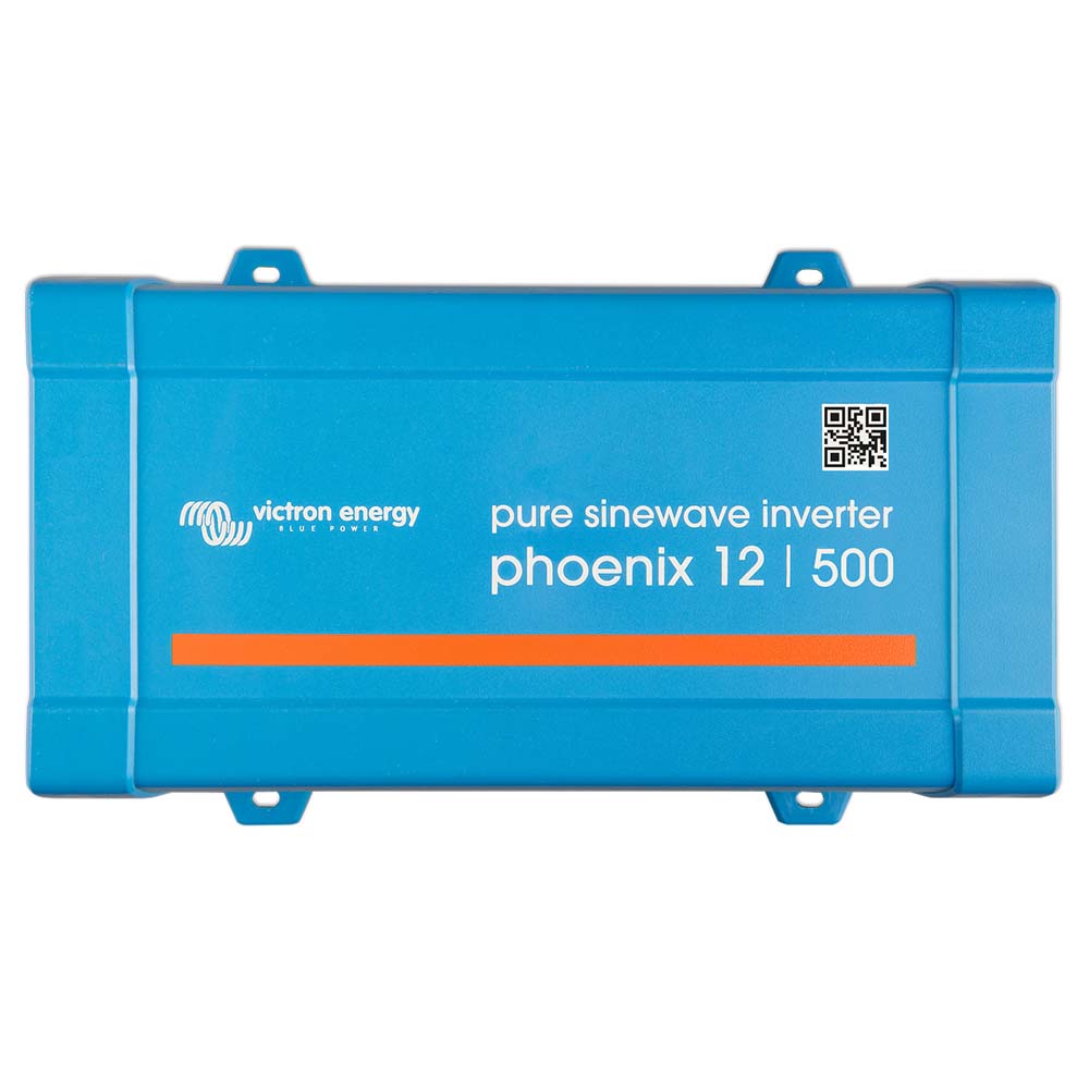 Victron Phoenix Inverter 12/500 - 120V - VE.Direct GFCI Duplex Outlet - 350W - Deckhand Marine Supply