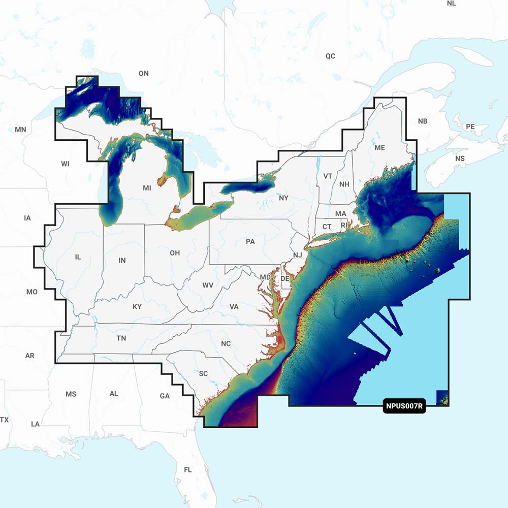 Navionics Platinum+ NPUS007R - U.S. East - Deckhand Marine Supply