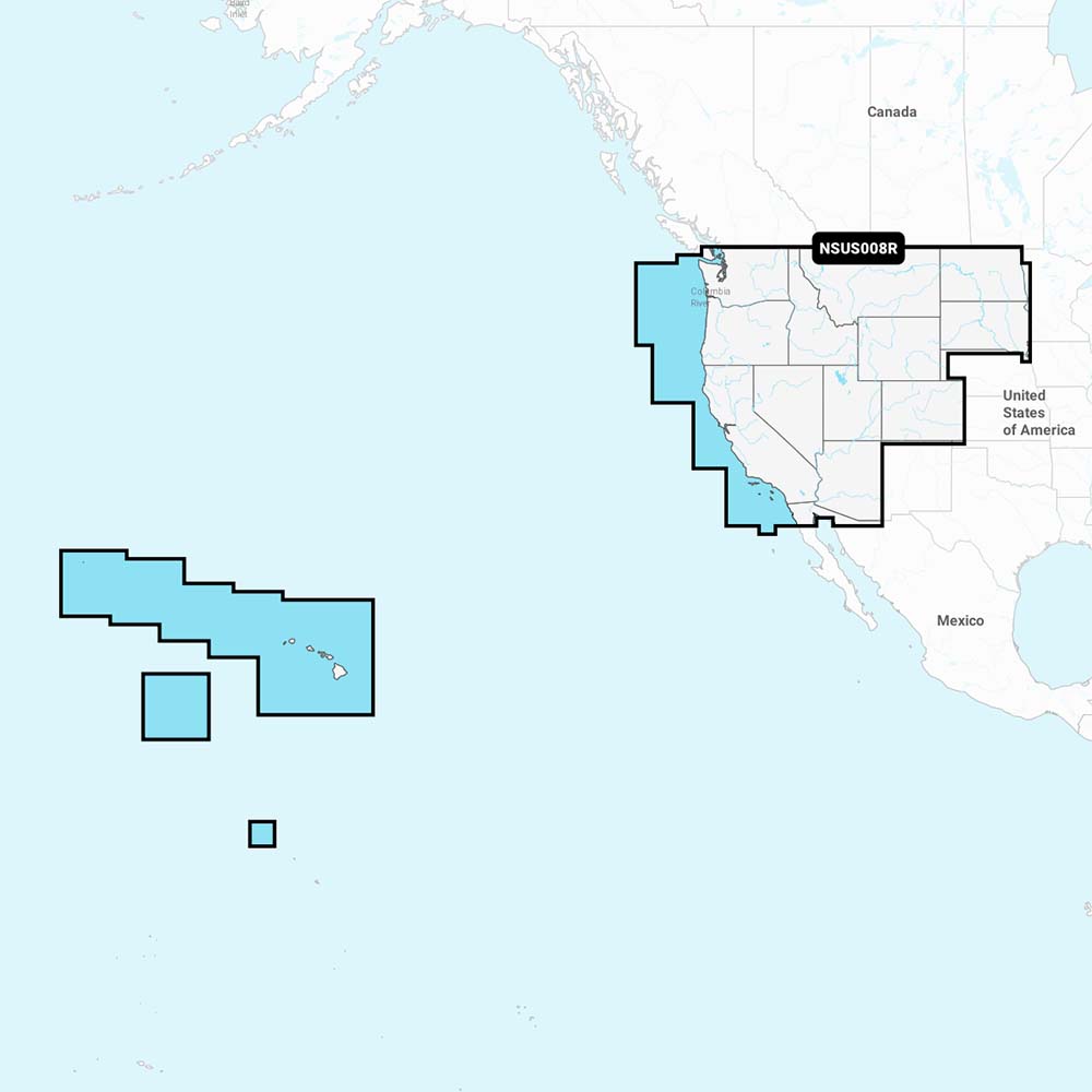 Garmin Navionics+ NSUS008R U.S. West - Deckhand Marine Supply