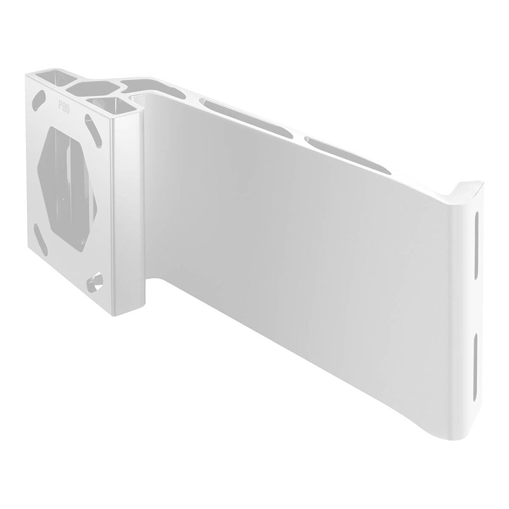 Minn Kota Raptor Jack Plate Adapter Bracket - Port - 8" Setback - 6" Rise - White - Deckhand Marine Supply