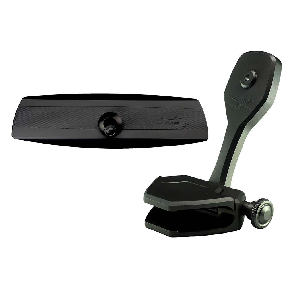 PTM Edge Mirror/Bracket Kit w/VR-140 Elite Mirror  ZXR-300 (Black) - Deckhand Marine Supply