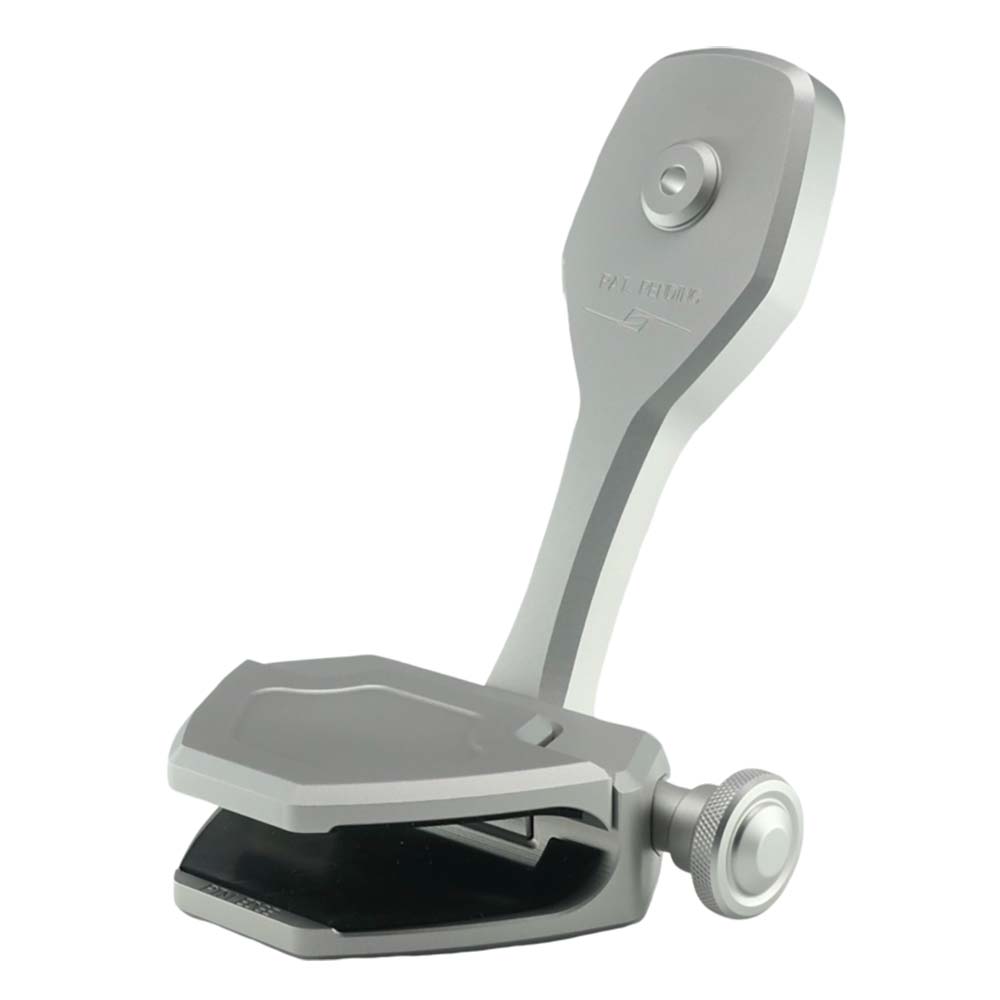 PTM Edge ZXR-360 Pivoting Mirror Bracket - Silver - Deckhand Marine Supply