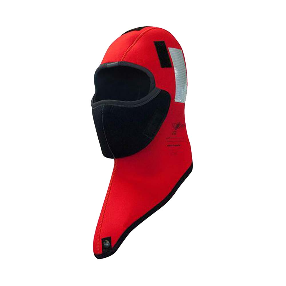 Mustang Closed Cell Neoprene Hood - Red - Deckhand Marine Supply
