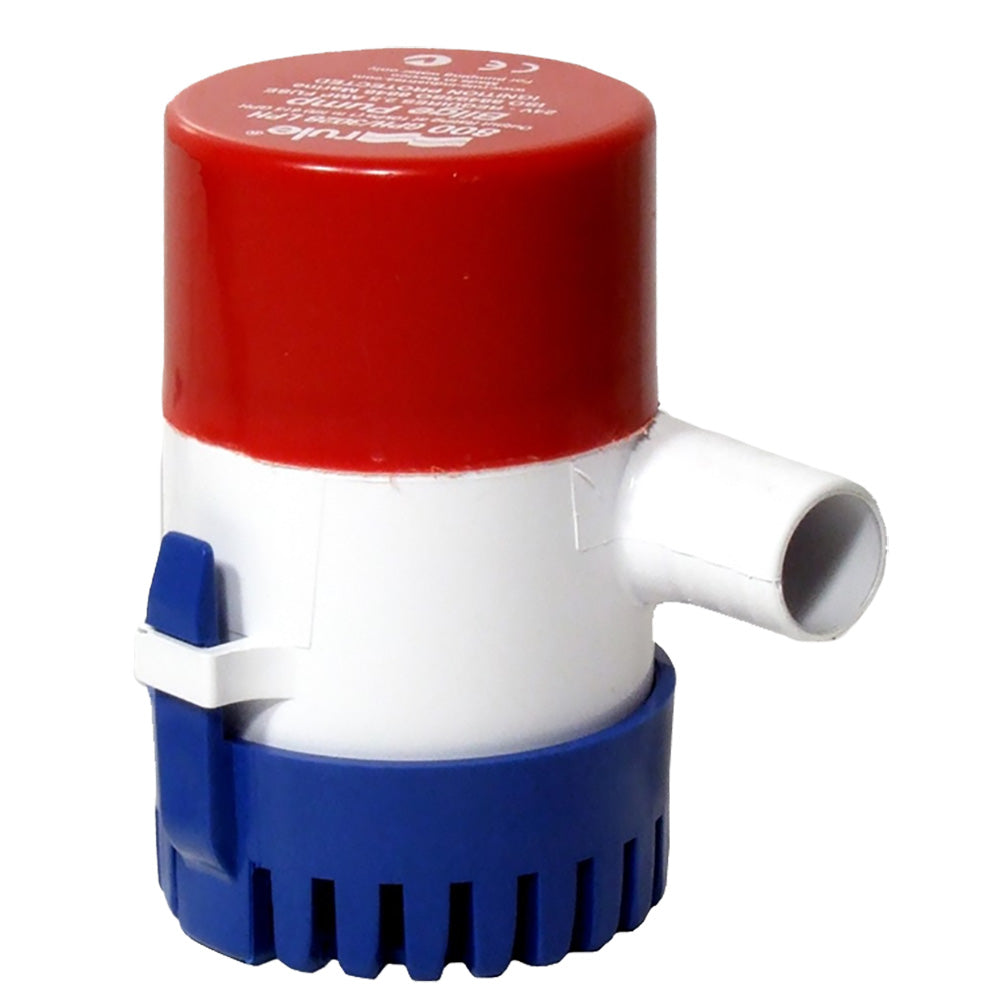 Rule 800 GPH Legacy Shower Drain Replacement Pump - 12V - Fits 97A  98A Shower Drain Boxes - Deckhand Marine Supply