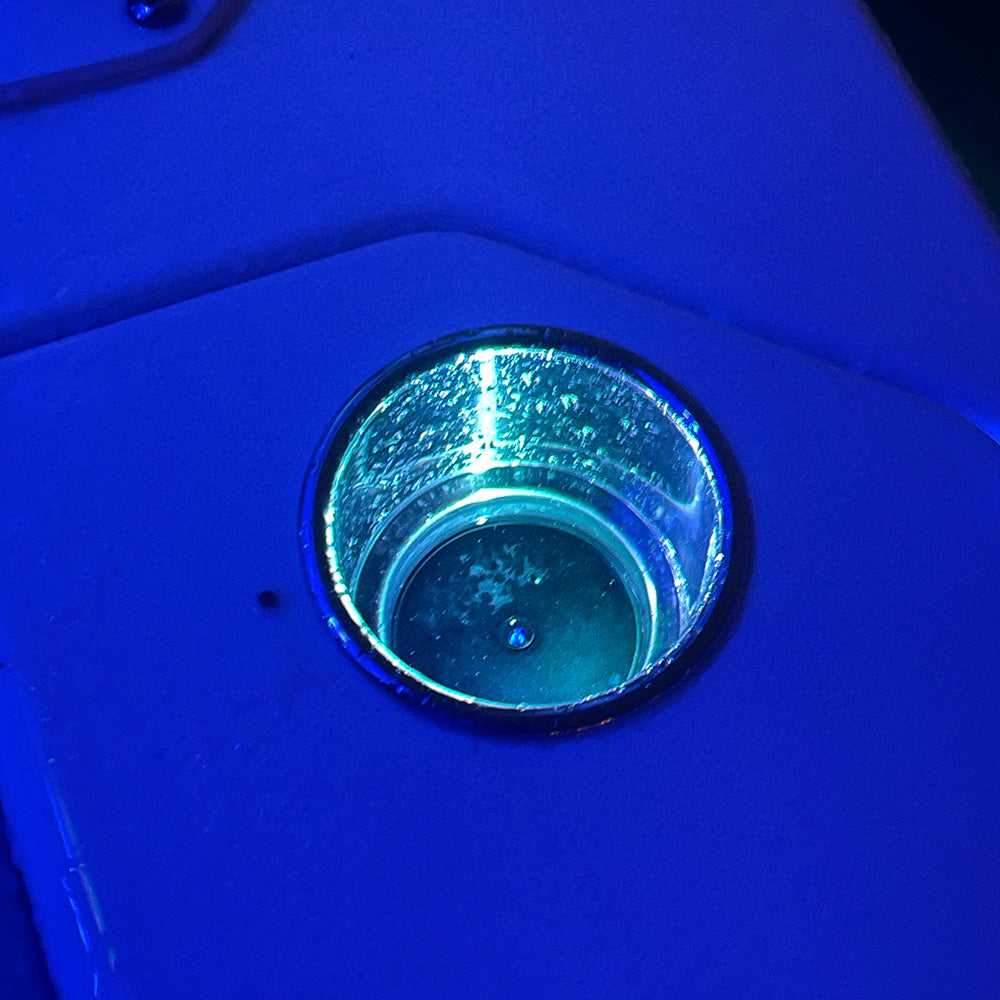 Shadow-Caster Round Accent Light RGB Clear Polycarbonate Housing - Deckhand Marine Supply