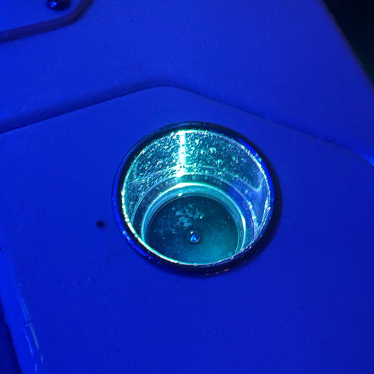 Shadow-Caster Round Accent Light RGB Black Anodized Aluminum Housing - Deckhand Marine Supply