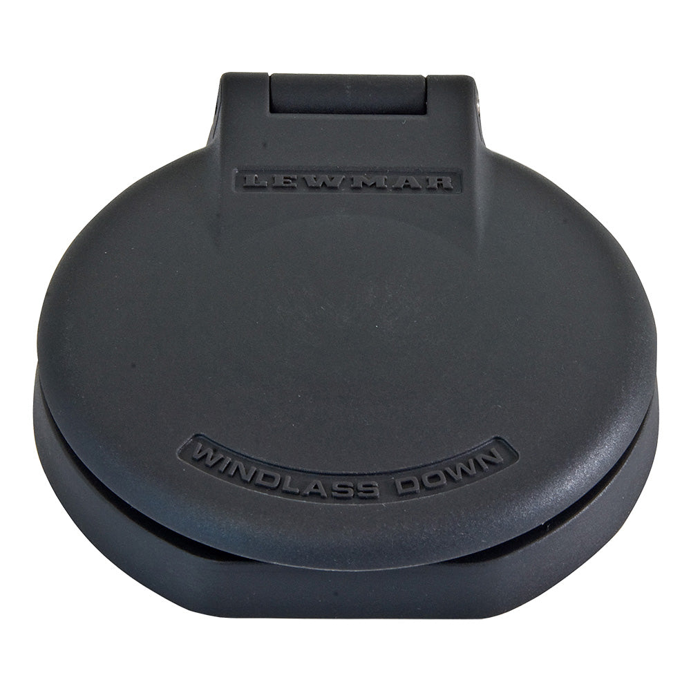 Lewmar Deck Foot Switch - Windlass Down - Grey Plastic - Deckhand Marine Supply