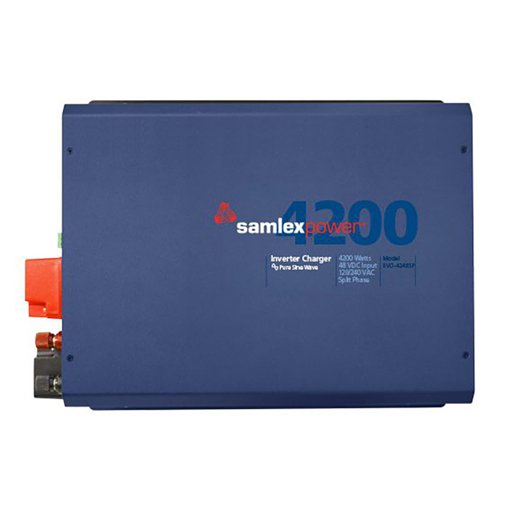 Samlex EVO-4248SP 4200W 120/240 VAC Split Phase Inverter/Charger w/60 AMP - Deckhand Marine Supply