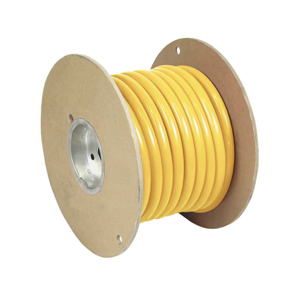 Pacer Yellow 6 AWG Battery Cable - 50 - Deckhand Marine Supply